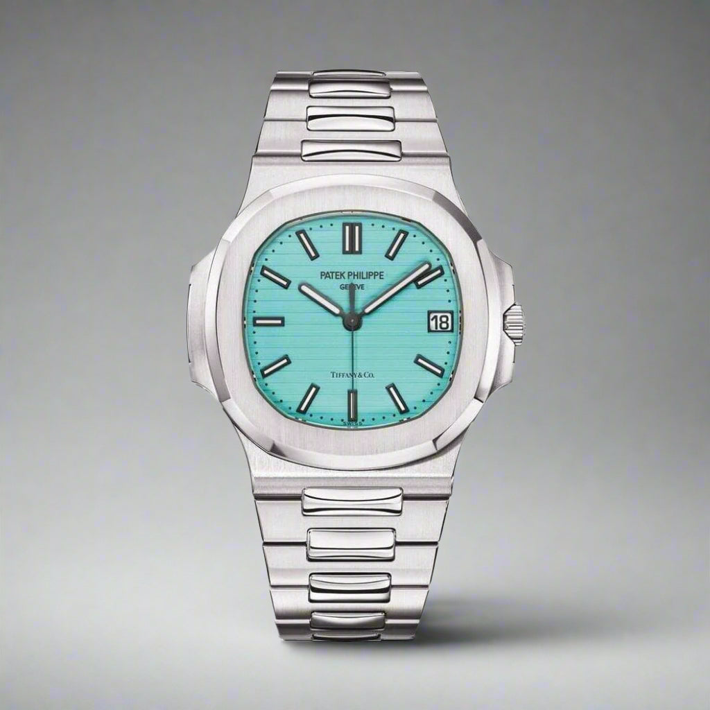 Patek Philippe Tiffany Blue Dial Automatic Watch – Rivon Pakistan