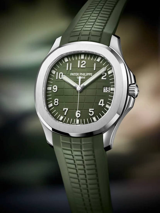 Patek Philippe Aquanaut Khaki Green - RIVON Premium Replica