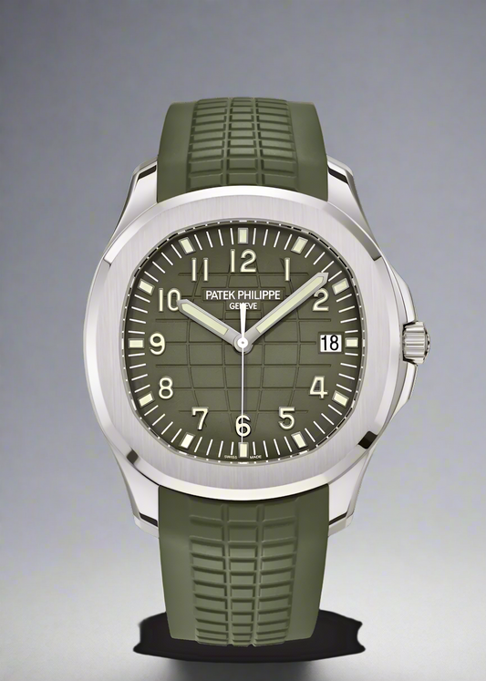 Patek Philippe Aquanaut Khaki Green - RIVON Premium Replica