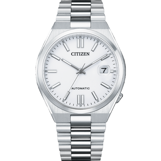 Citizen Tsuyosa White Dial 40 mm Stainless Steel Automatic Wristwatch – Rivon Pakistan, Rado Inspired