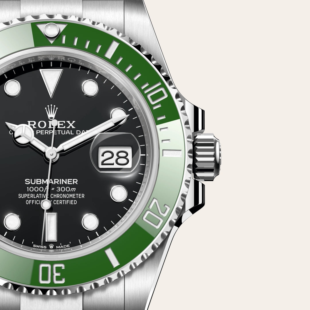 Rolex Submariner Date Oyster, Oyster steel